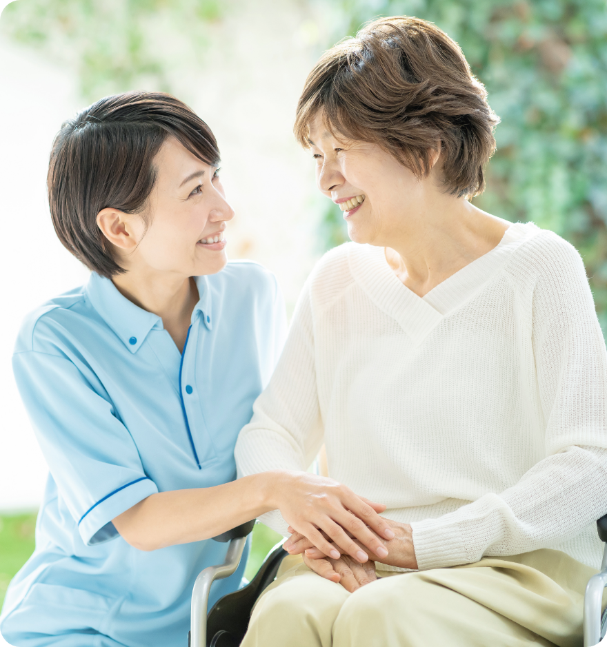 一人ひとりの心に寄り添う介護